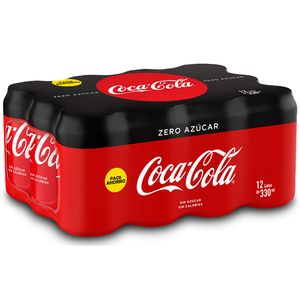 Oferta de Refresco de cola zero lata p12x33cl por 9,12€ en Plenus Supermercados