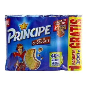 Oferta de Galleta Principe chocolate p3+1x300g por 4,99€ en Plenus Supermercados