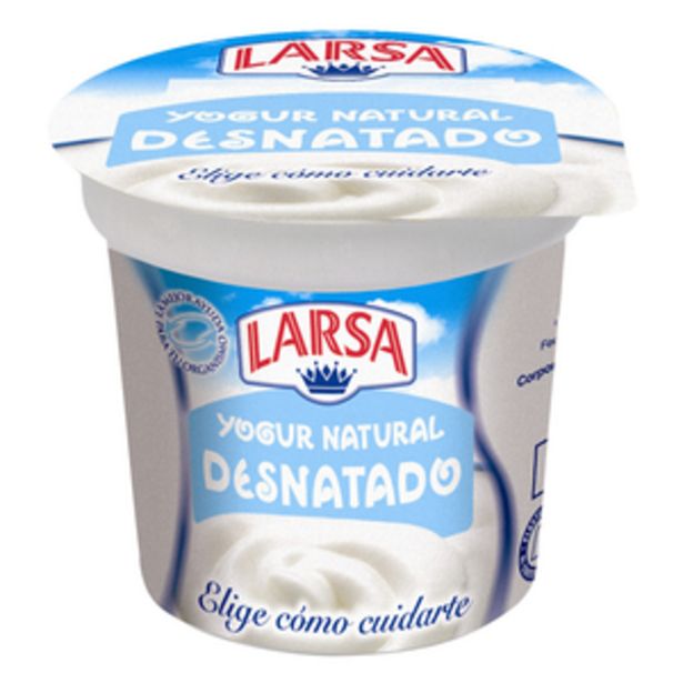 Oferta de Yogur desnatado sabor natural tarr. 125g por 0,35€