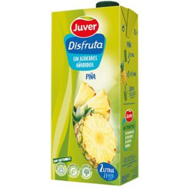Oferta de Néctar Difruta sin azúcar piña brik 2l por 2,59€