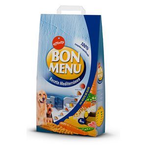 Oferta de Comida para perros Bon Menu mediterránea pte. 4kg por 8,45€ en Plenus Supermercados