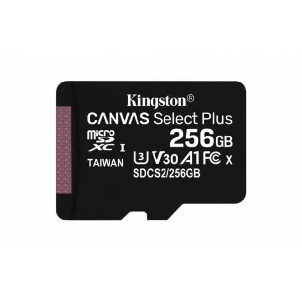 Oferta de MICRO SD KINGSTON HC 256GB SDCS2 por 32,6€