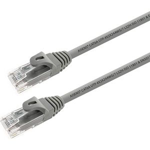 Oferta de CABLE DE RED AISENS RJ45 CAT6A 10M GRIS por 7,9€ en MegaHogar