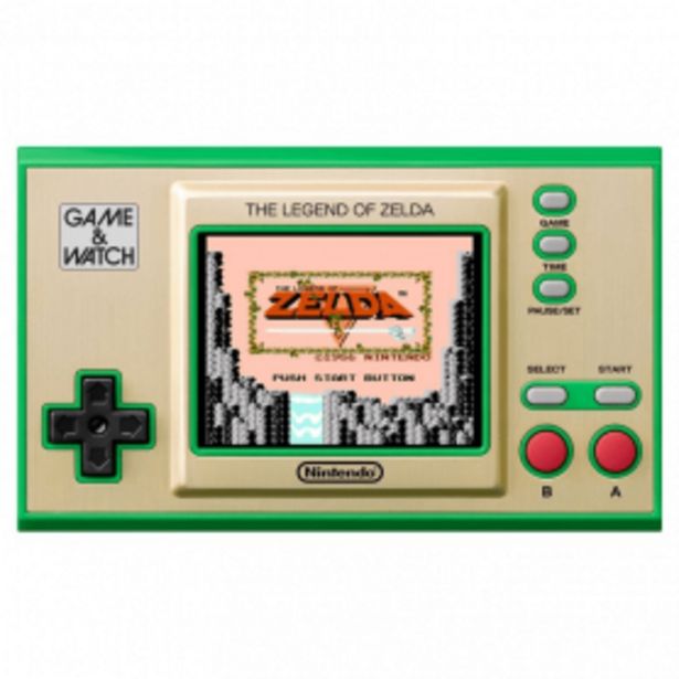 Oferta de Consola Retro Game & Watch: The Legend of Zelda por 39,99€