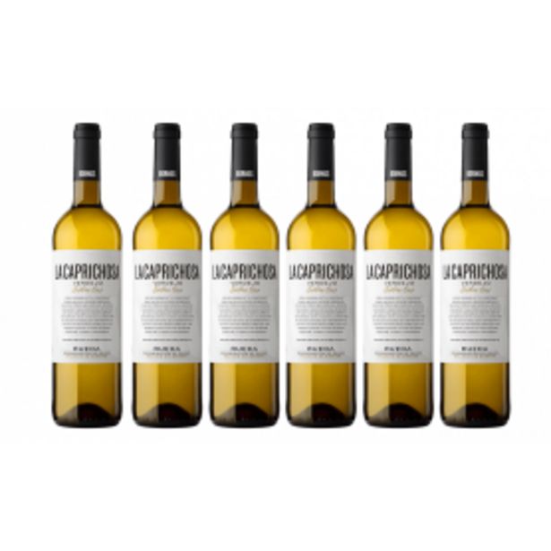Oferta de Pack de 6 Vino Blanco La Caprichosa Verdejo 2020 por 42,99€