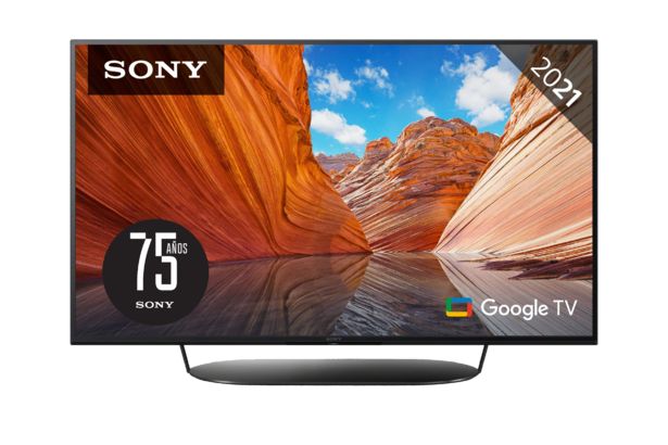 Oferta de REACONDICIONADO TV LED 50" - Sony 50X82J, 4K HDR, X1, Google TV (Smart TV), Dolby Atmos-Vision, Negro por 599,2€
