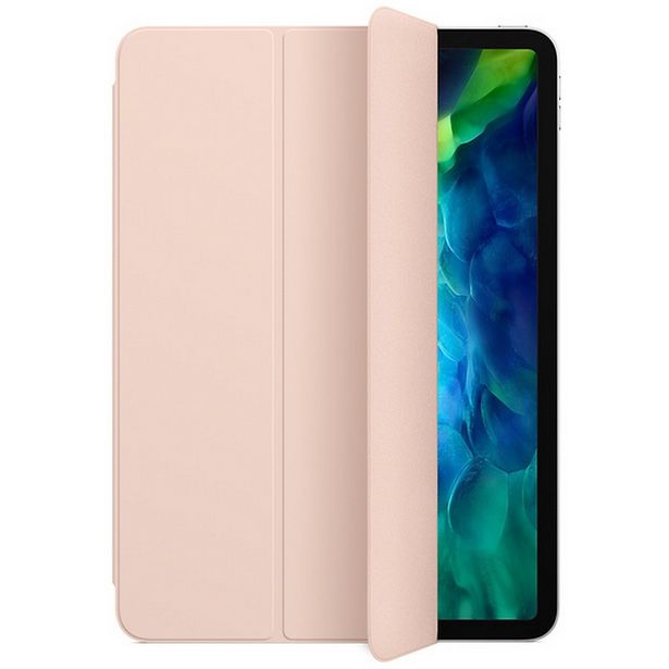 Oferta de REACONDICIONADO Apple Smart Folio, Funda tablet MXT52ZM/A para iPad Pro de 11" (2ª gen), poliuretano, Rosa por 54,66€ en Media Markt