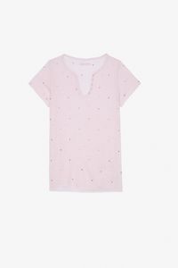 Oferta de Camiseta con cuello panadero por 125€ en Zadig & Voltaire