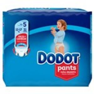 Oferta de Bolquer Pants DODOT, Talla 5 30 unitats por 8,99€ en Plusfresc
