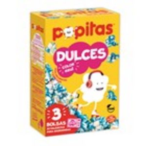 Oferta de Panís per crispetes dolces POPITAS pack 3, 300 grams por 1,95€ en Plusfresc
