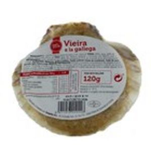 Oferta de Vieira a la gallega BORRAS, 120 grams por 1,99€ en Plusfresc