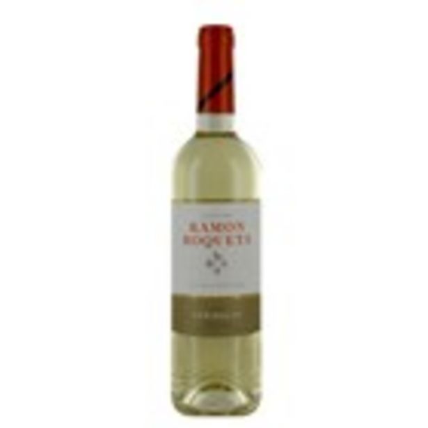 Oferta de Vi blanc semidolç d.o. Catalunya RAMÓN ROQUETA, 75 cl por 3,71€