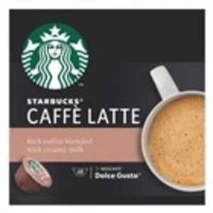 Oferta de Caffè latte Dolce Gusto STARBUCKS 12 cap. 121 grams por 3,99€ en Plusfresc