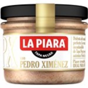 Oferta de Paté tapa negra Pedro Ximenez LA PIARA, 110 grams por 1,59€ en Plusfresc