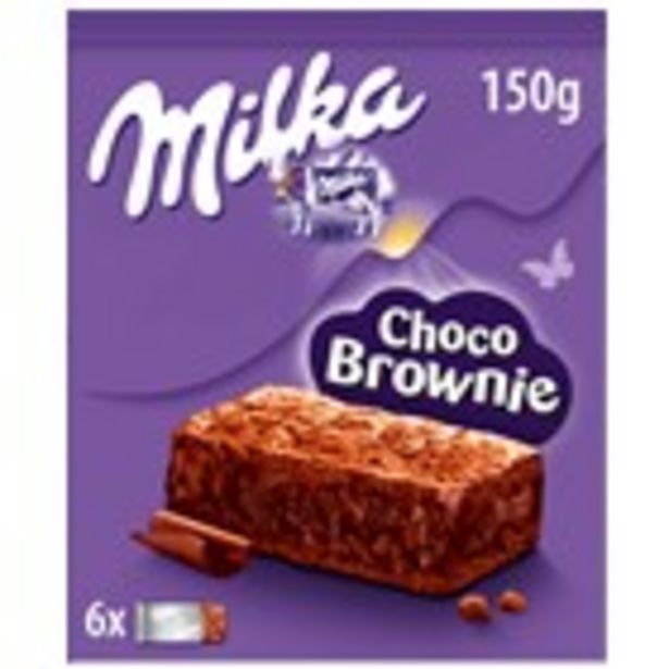Oferta de Galeta choco brownie MILKA, 150 grams por 2€
