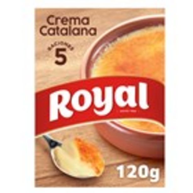 Oferta de Pólvores per a fer crema catalana ROYAL, paquet 120 grams por 1€