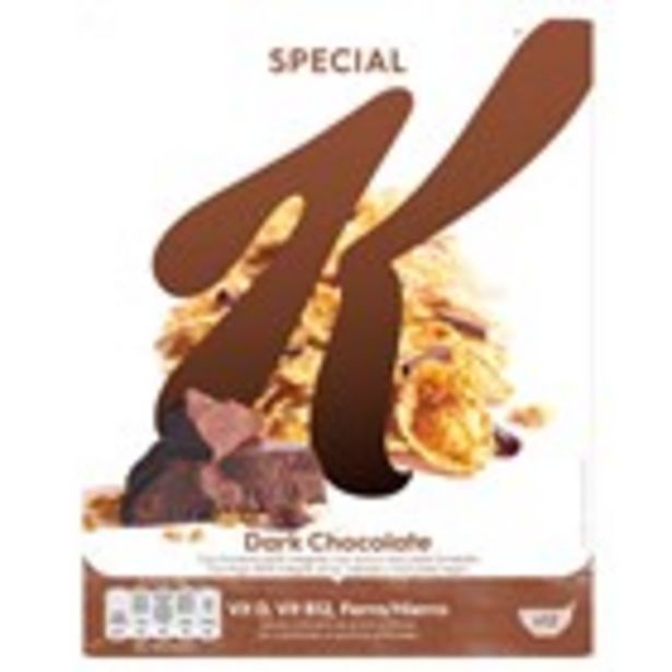 Oferta de Cereals Special K xocolata KELLOGG'S, paquet 375 grams por 1,72€
