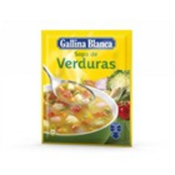 Oferta de Sopa de verdures GALLINA BLANCA, sobre 57 grams por 0,5€