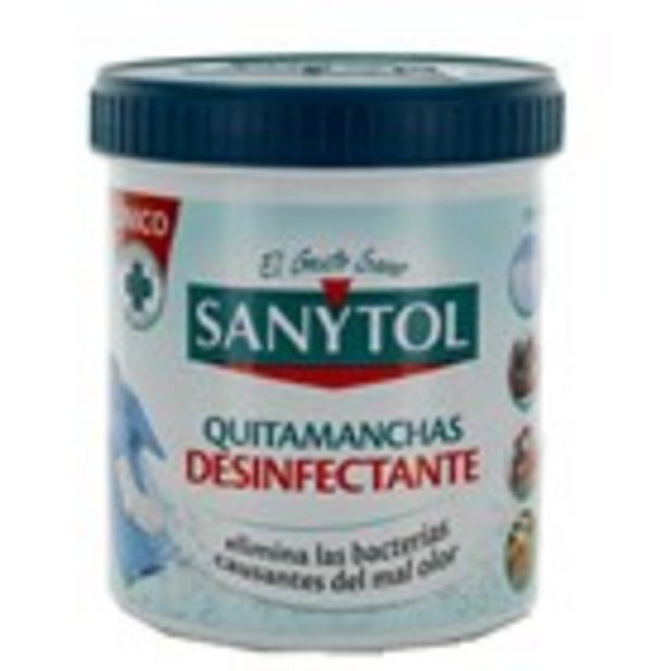 Oferta de Llevataques desinfectant en pols SANYTOL, 450 grams por 4,59€