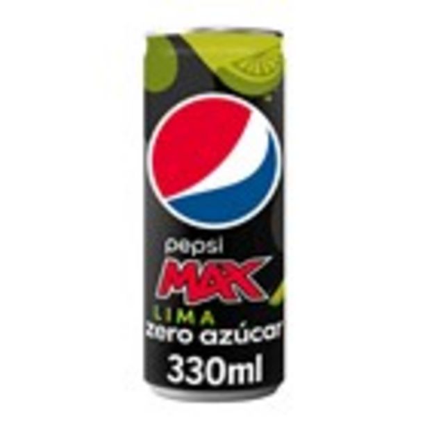 Oferta de Refresc PEPSI max zero llima llauna 33 cl por 0,5€