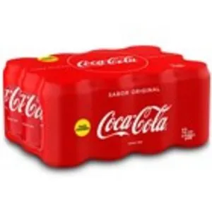 Oferta de Refresc de cola COCA-COLA, pack 12 llaunes 33 cl. por 9,84€ en Plusfresc