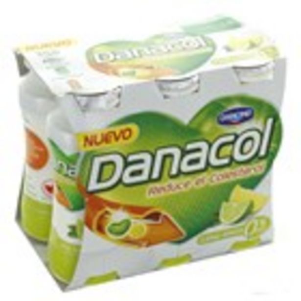 Oferta de Iogurt llima-llimona DANONE DANACOL, 6 unitats 600 grams por 2,99€