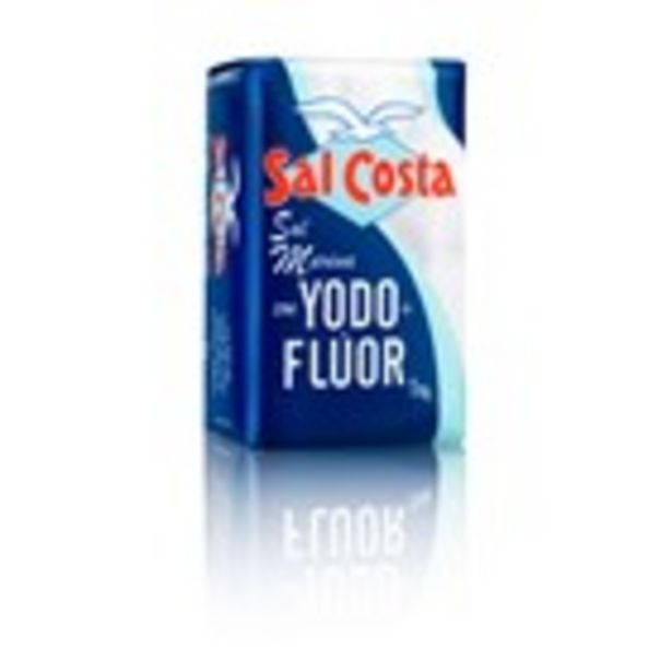 Oferta de Sal iode-fluor COSTA, paquet 1 quilo por 0,59€