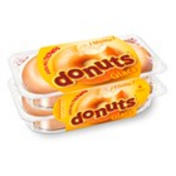 Oferta de DONUTS, capsa 4 unitats 208 grams por 1,64€