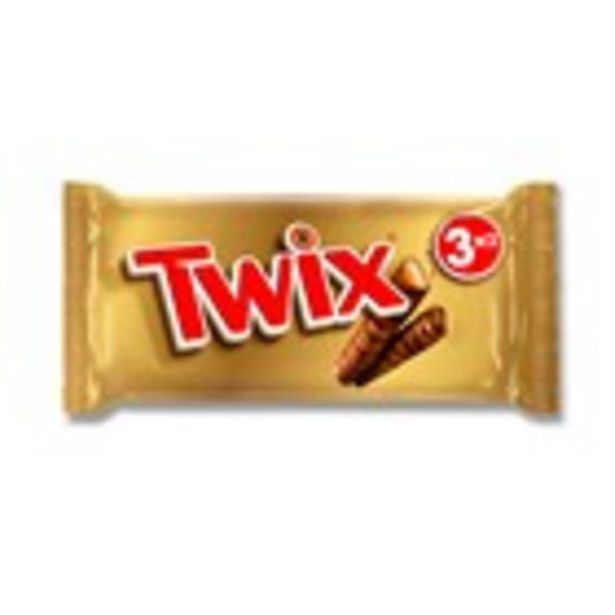 Oferta de Snack TWIX pack 3 unitats, 150 grams por 1,49€