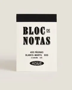Oferta de BLOC DE NOTAS SAINT-LAZARE por 7,99€ en ZARA HOME