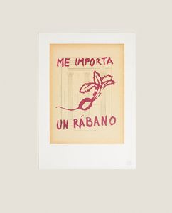 Oferta de LÁMINA "RÁBANO" SAINT-LAZARE por 29,99€ en ZARA HOME