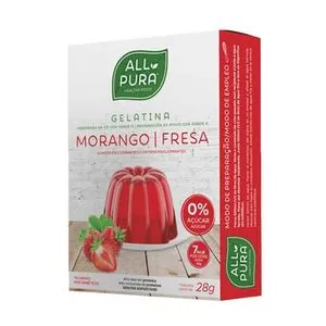 Oferta de Gelatina Fresa Zero 28g por 2,03€ en NutriTienda