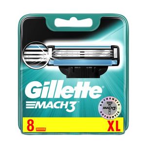 Oferta de Gillette Mach3 XL 8 Uds por 20,79€ en NutriTienda