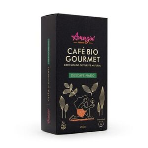Oferta de Café Bio Gourmet Descafeinado Molido 250g por 4,59€ en NutriTienda