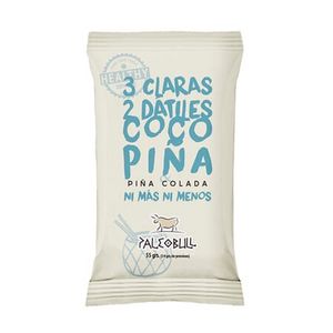 Oferta de PALEOBULL BARRITA COCO Y PIÑA COLADA 1 Barrita de 55g por 2,14€ en NutriTienda
