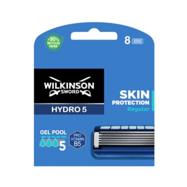 Oferta de Wilkinson Sword Hydro 5 Sensitive 8 Uds por 20,99€