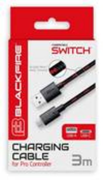 Oferta de Charging Cable para Mando Pro 3M N-Switch por 10,59€