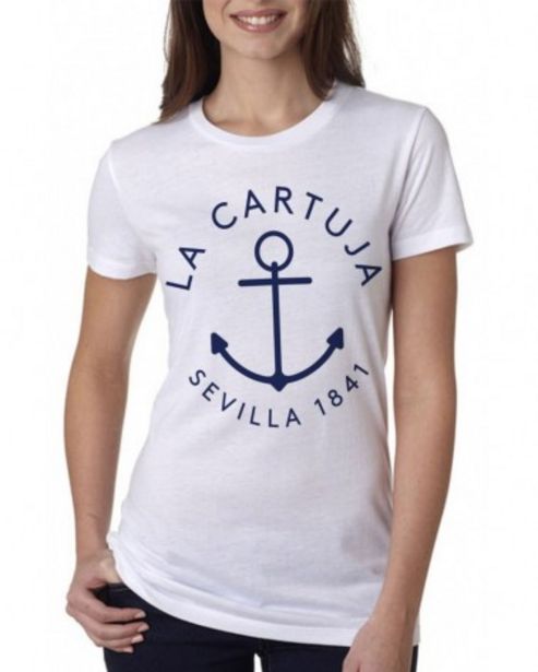 Oferta de Camiseta Ancla de La Cartuja de Sevilla por 15,96€