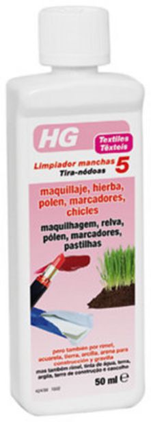 Oferta de Limpia Manchas Chicle, Maquillaje HG 50ml por 1,5€