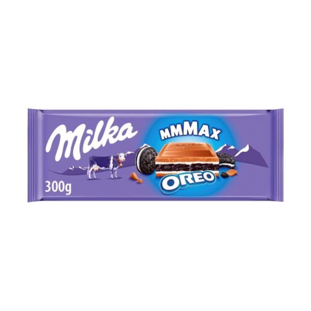 Oferta de Chocolate oreo milka, 300g por 2,65€