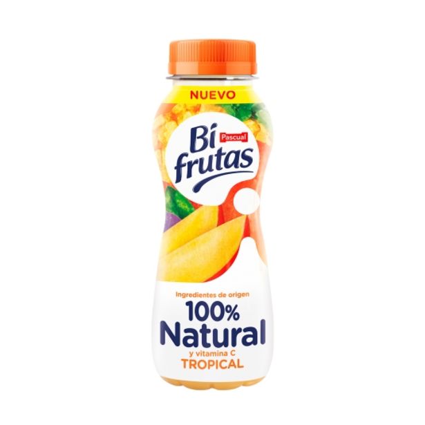 Oferta de Fruta+leche tropical natural, 240ml por 0,79€