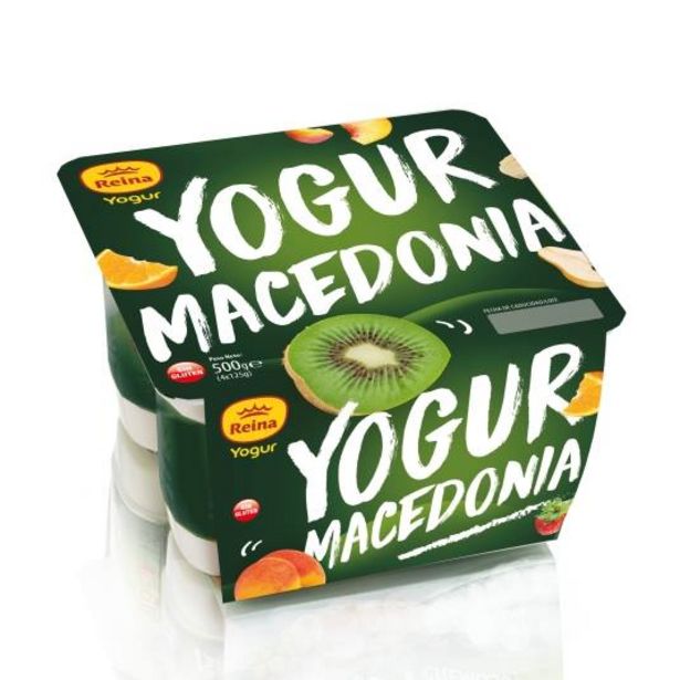 Oferta de Yogur macedonia, pk-4 por 0,49€
