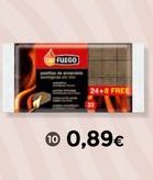 Oferta de FUEGO  24+8 FREE  10 0,89€  por 
