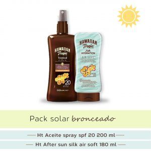 Oferta de PACK SOLAR BRONCEADO por 22,9€ en Aromas Artesanales