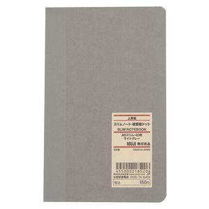 Oferta de High Quality Paper Slim Notebook A6 por 2,25€ en Muji