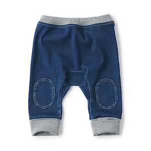 Oferta de Easy Movement Reinforced Knee Trousers (Baby) por 19,95€ en Muji