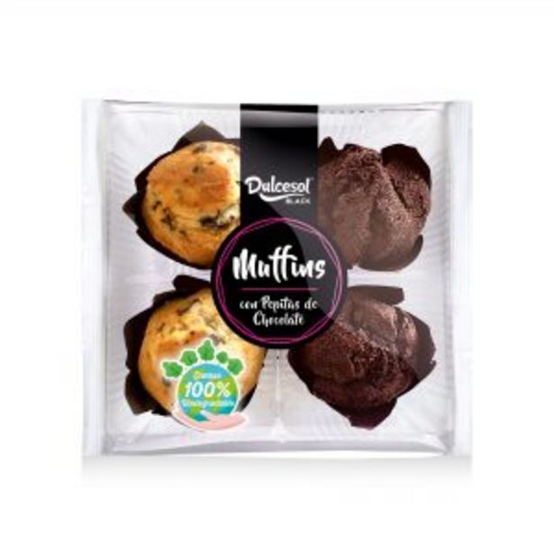Oferta de Muffin mixto 4u por 2€