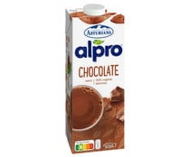 Oferta de Bebida de soja UHT con sabor a chocolate ALPRO 1 l. por 1,6€