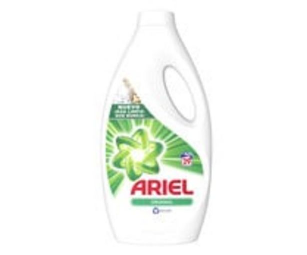 Oferta de Detergente líquido Original ARIEL 29 lav 1,595 l. por 7,47€
