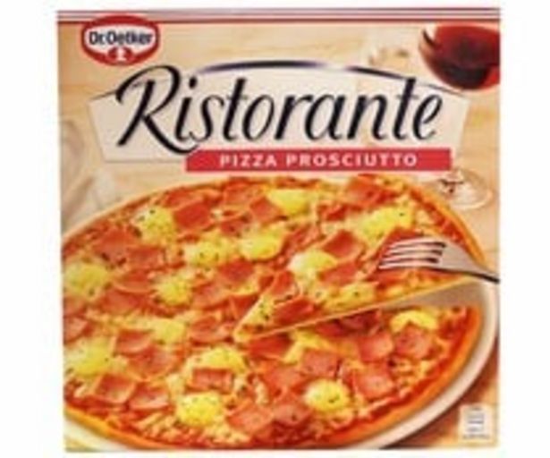 Oferta de Pizza prosciutto DR. OETKER Ristorante 330 g. por 3,35€